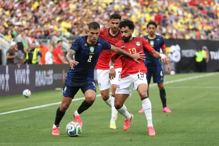 Guimaraes Scores as Brazil Clinches Victory Over Egypt in World Cup Warm-Up