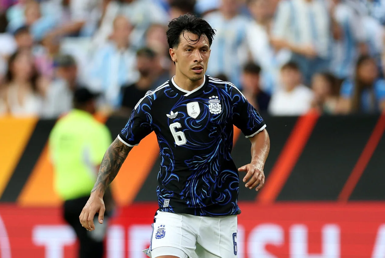 Argentina player Lisandro Martinez.