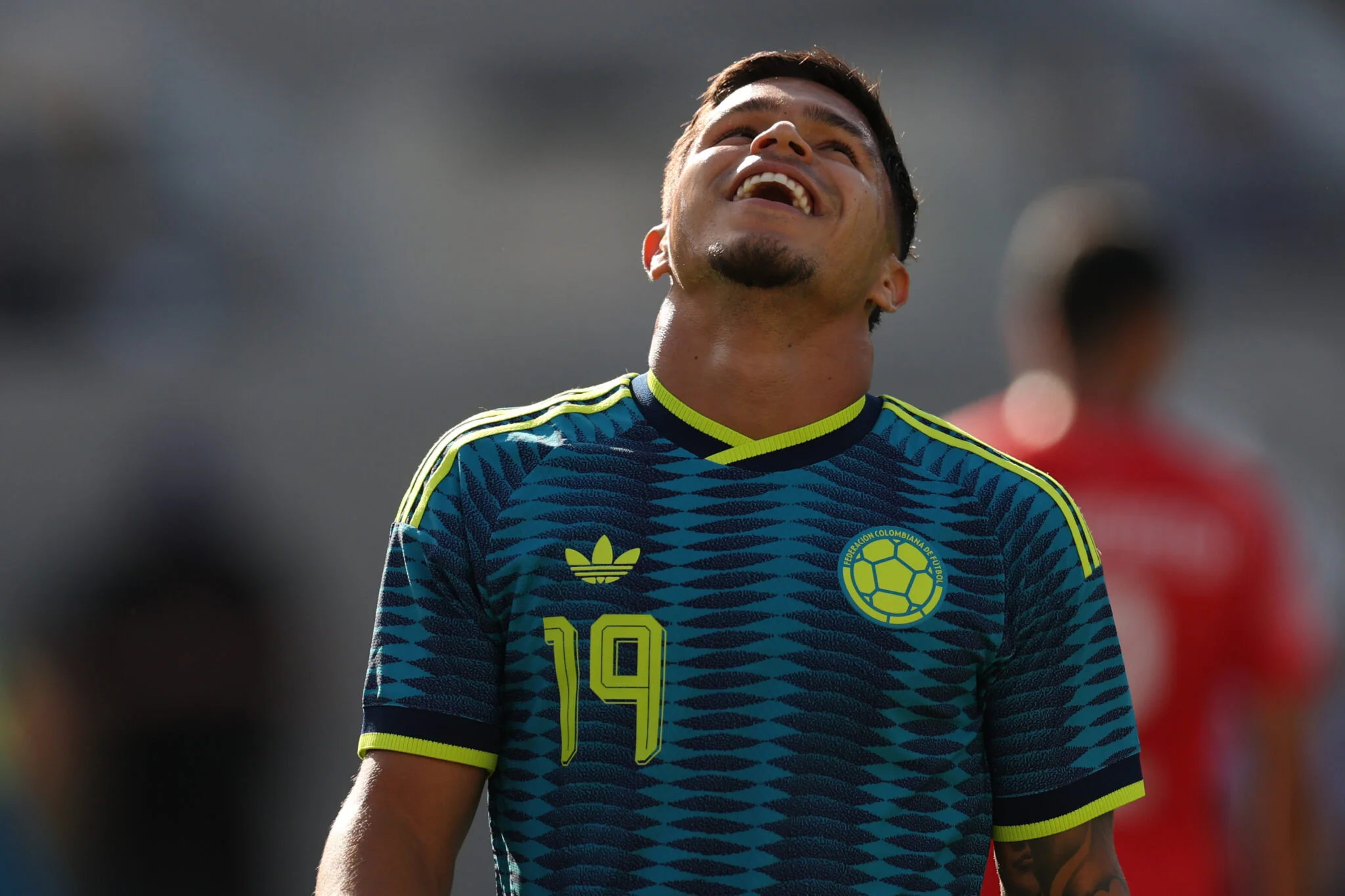 Colombia player Cucho Hernández.