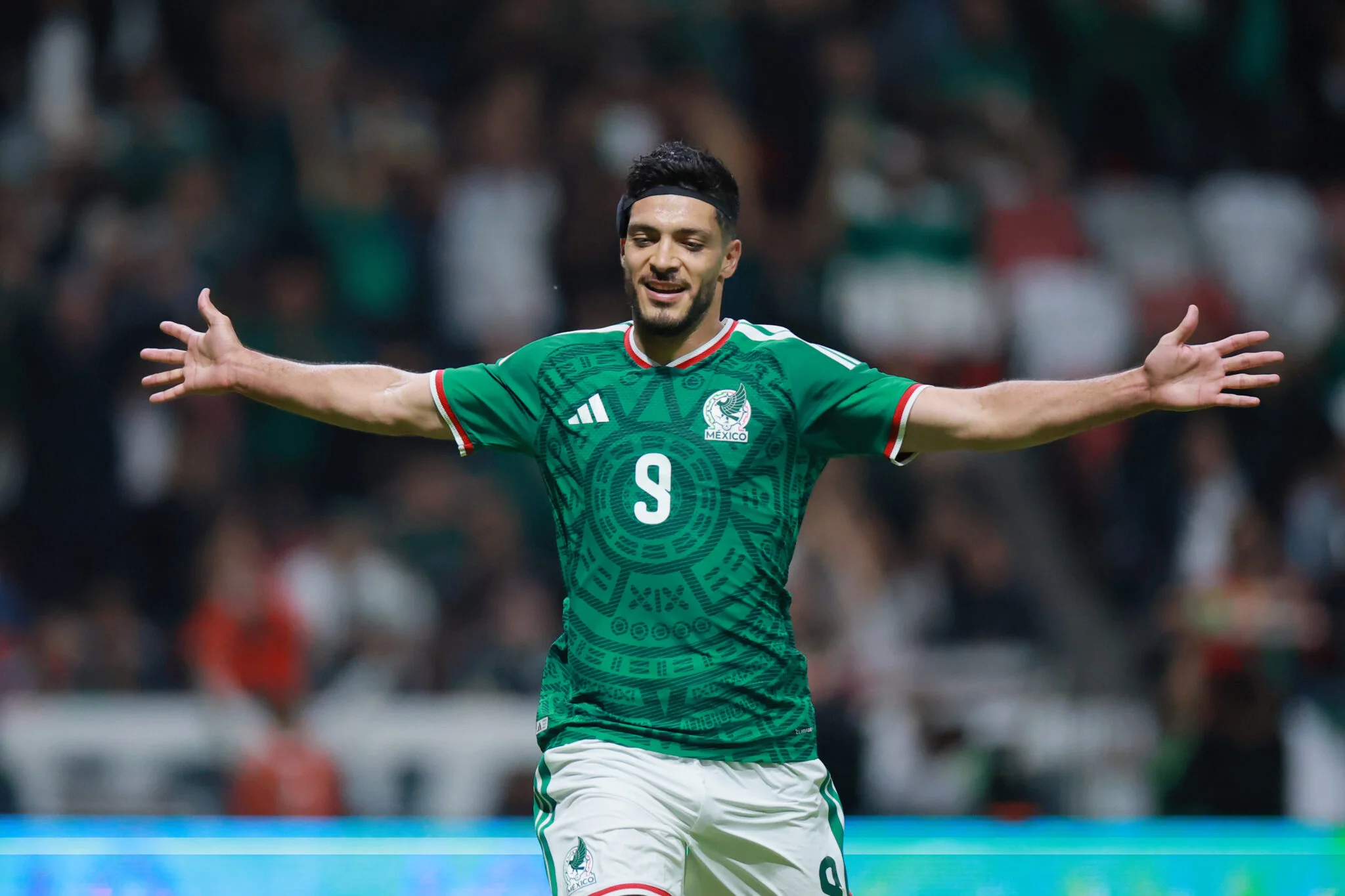 Mexico player Raul Jimenez.