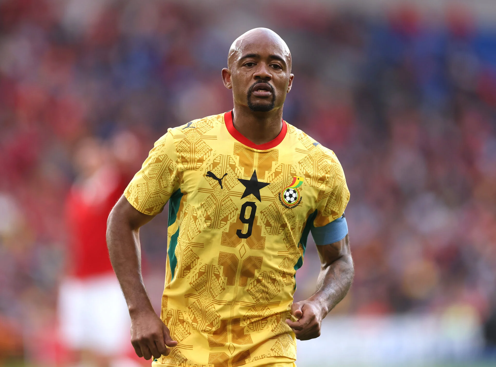 Ghana player Jordan Ayew.
