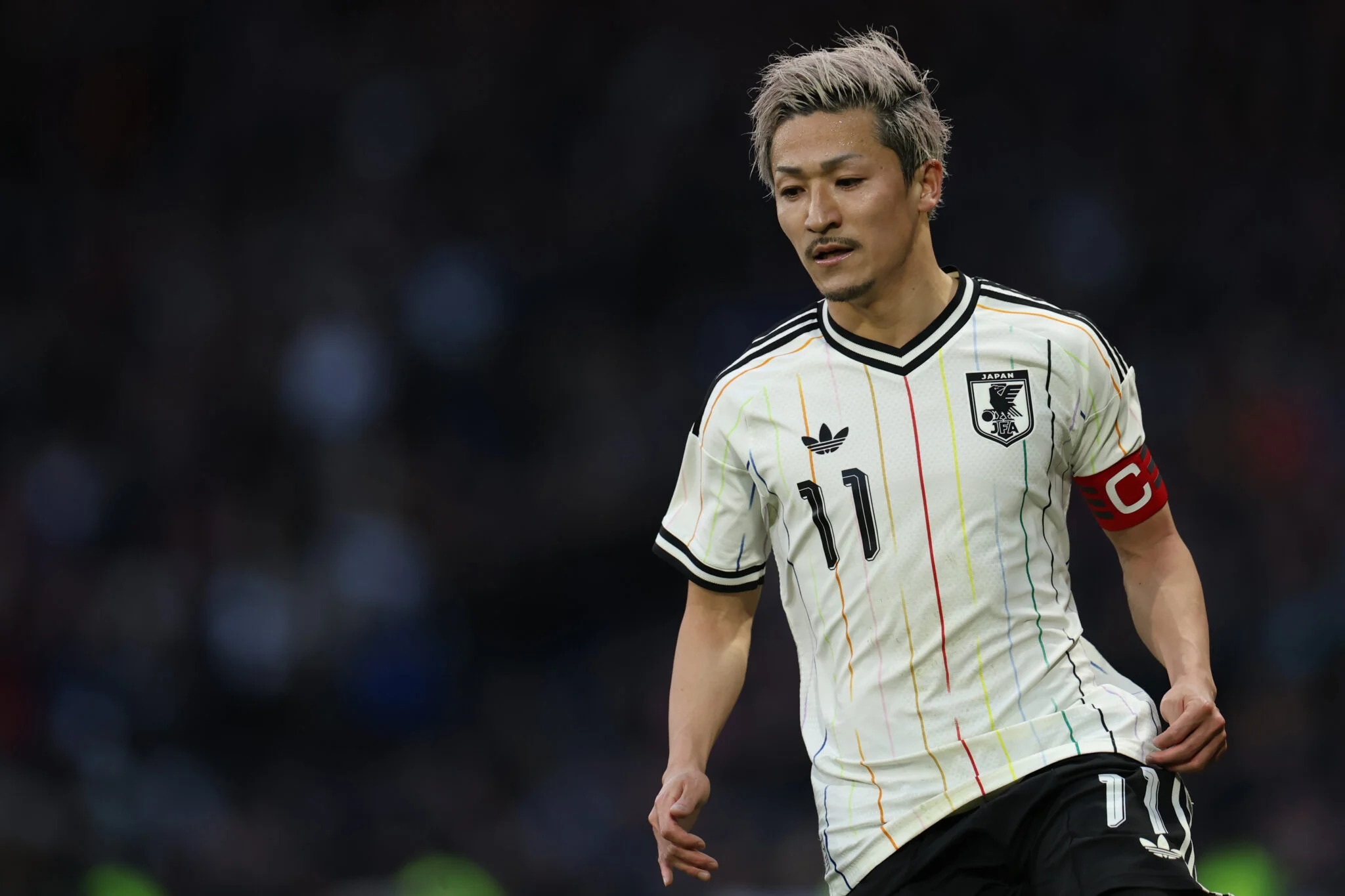 Japan player Daizen Maeda.